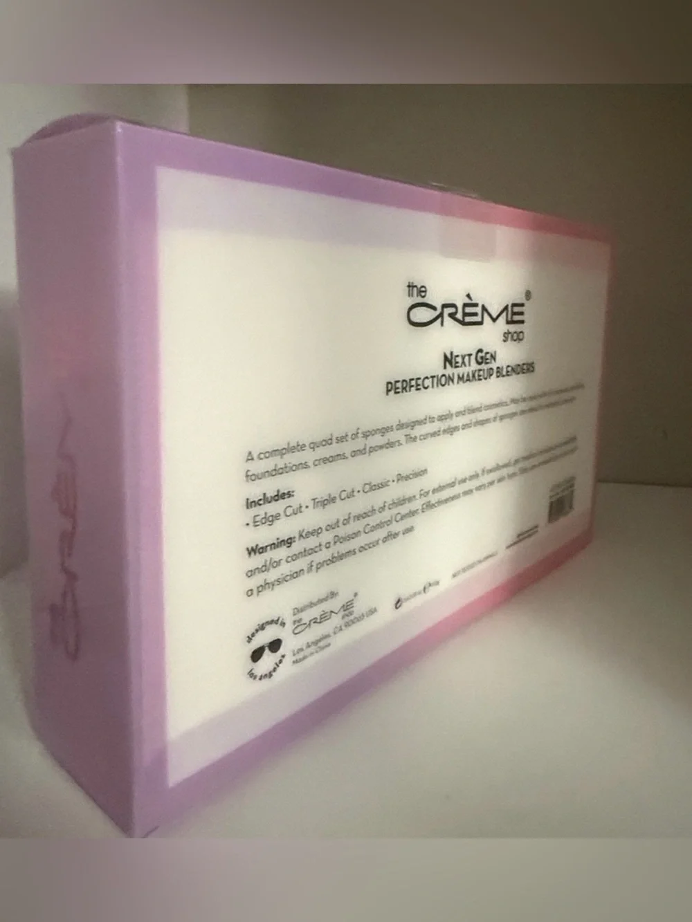 The Crème Shop Next Gen Perfection Makeup Blenders - Pink Mix